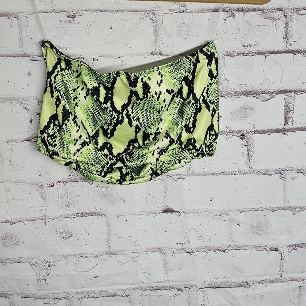 Shein Snakeskin Tube Top